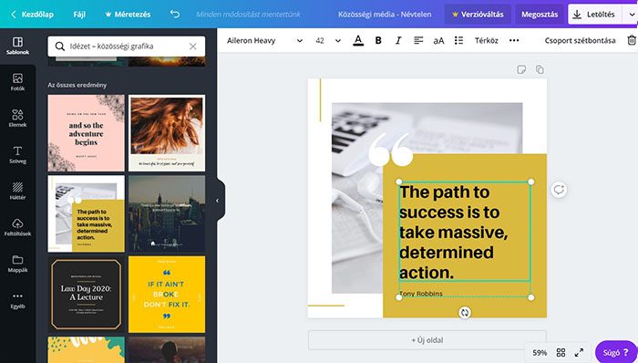 Canva - Kép szerkesztése