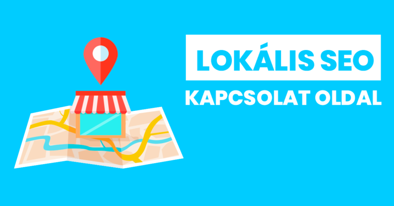 Lokális SEO - Kapcsolat oldal