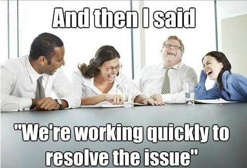 Ügyfélszolgálat mém