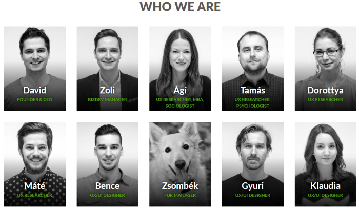 uxstudio csapattagok