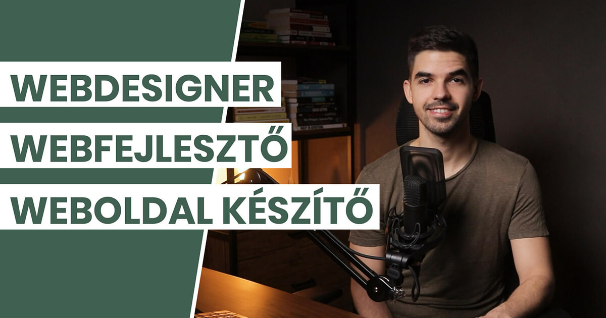 Webdesigner, webfejlesztő, weboldal készítő
