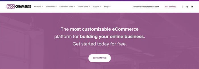 WooCommerce weboldal