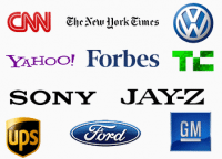 WordPresst használók (CNN, TNYT, Volkswagen, Yahoo...)