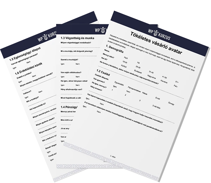 Tökéletes vásárló avatar