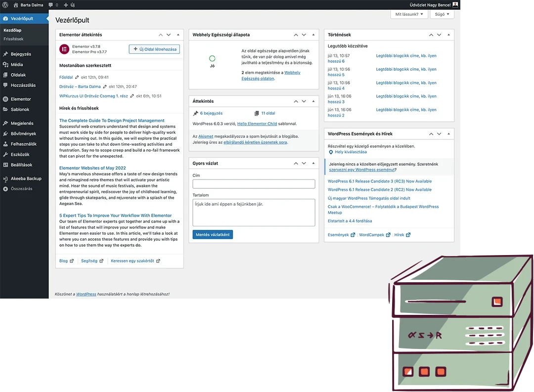 Ingyenes tanulói tárhely